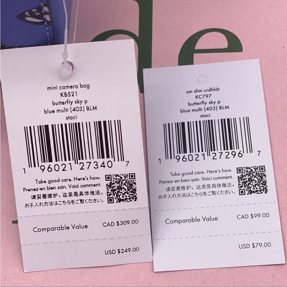 Kate Spade Staci Butterfly Camera
Crossbody and Card Hold Small Wallet S… - Picture 14 of 14